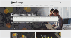 Desktop Screenshot of esri.se