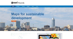 Desktop Screenshot of esri.rw
