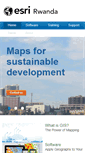 Mobile Screenshot of esri.rw