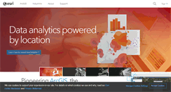 Desktop Screenshot of esri.com