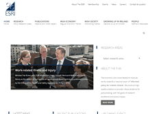 Tablet Screenshot of esri.ie