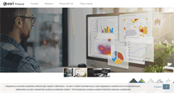 Desktop Screenshot of esri.fi