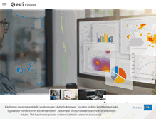 Tablet Screenshot of esri.fi