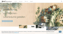 Desktop Screenshot of esri.de